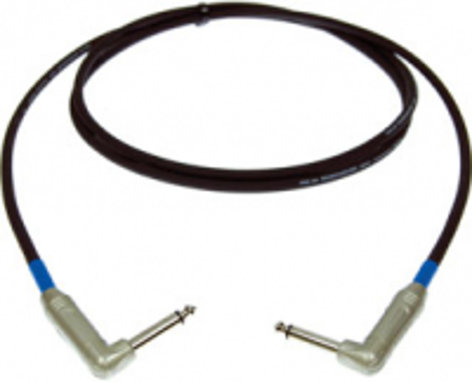 Pro Co EGLL-25 25 ft. Excellines Right Angle 1/4" TS Male to Male Guitar Cable EGLL25