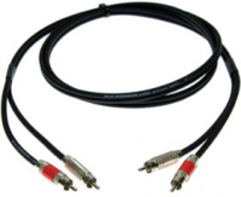 Pro Co DKRR-50 50 ft. Dual RCA Male to Male Excellines Patch Cable DKRR50