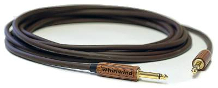 Whirlwind GW20H 20' Instrument Cable With 1/4" TS With Gold Connectors