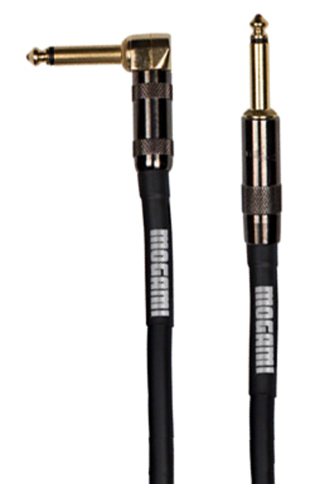 Mogami PLATINUM-GUITAR-06R 6 Ft Platinum Right Angle TS Instrument Cable