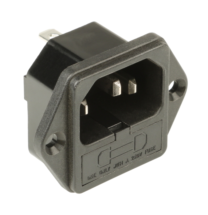 Behringer W67-20103-01396 AC Inlet with Fuse for B112D, K1800FX, Milan M12 W67-20103-01396