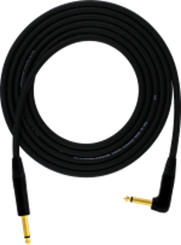Pro Co EVLGCLN-20 Evolution Series 20 ft Instrument Cable with Straight & Right Angle 1/4" Connectors EVLGCLN-20