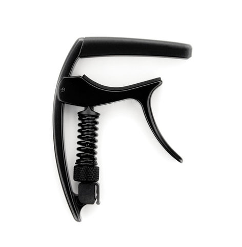 D`Addario PW-CP-09 NS Tri-Action Capo In Black