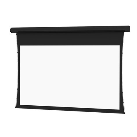 Da-Lite 21870L 92" x 164" Tensioned Cosmopolitan Electrol Projection Screen with Low Voltage Kit 21870L