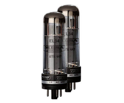 Mesa Boogie Ltd EL34 STR-447 Duet Pair of EL34 Power Vacuum Tubes EL34-STR-447-DUET