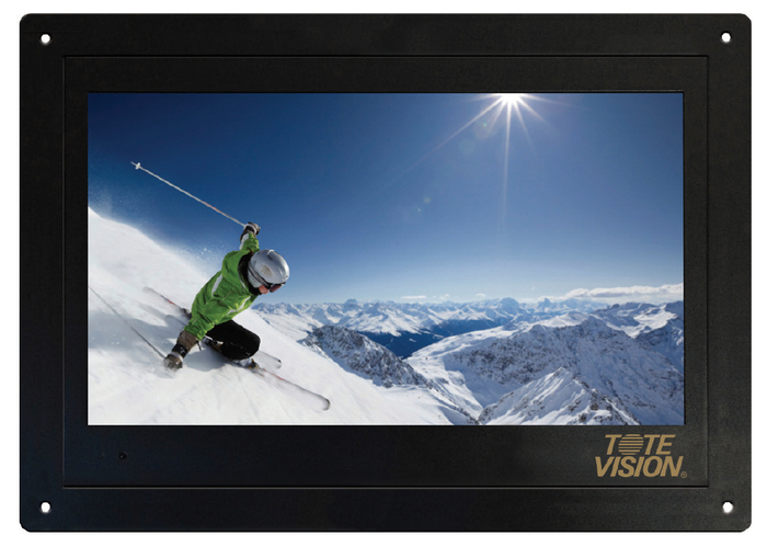 ToteVision LED-1906HDMTLX 19” Flush-Mount LCD Monitor/TV with No Front Controls LED-1906HDMTLX