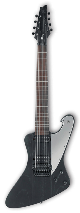 Ibanez FTM33WK Fredrik Thordendal 8-String Electric Guitar With Case - Weathered Black Finish