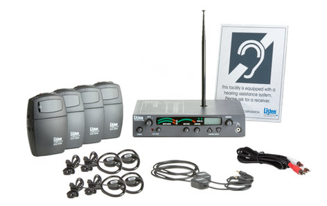 Listen Technologies LS-44-072 Classic Level I Stationary RF System (72 MHz) LS-44-072