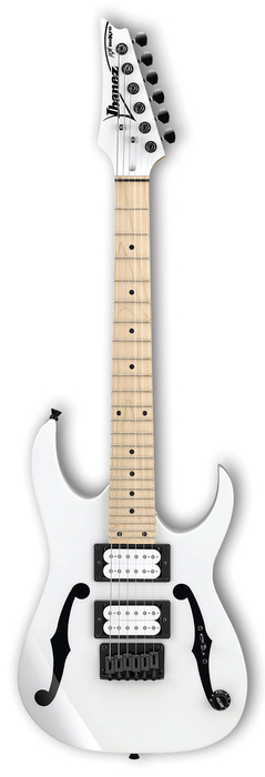 Ibanez PGMM31WH Paul Gilbert Signature 6-String MiKro Series Electric Guitar - White