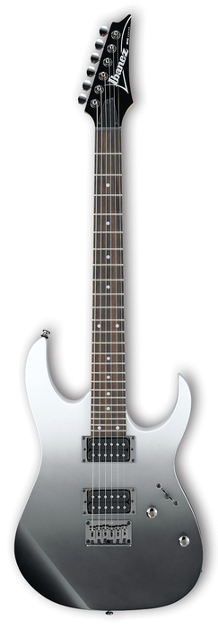 Ibanez RG421PFM RG Standard 6-String Electric Guitar - Pearl Black Fade Metallic