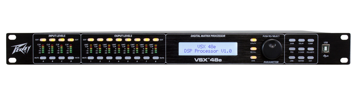 Peavey VSX 48e 4 Input / 8 Output Loudspeaker DSP Management System VSX48E