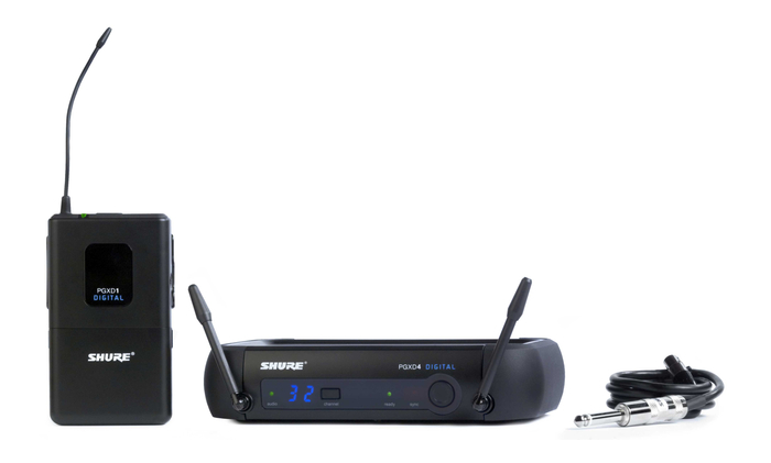 Shure PGXD14 Wireless Digital System for Guitar or Bass PGXD14