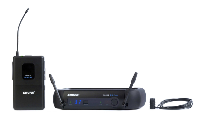 Shure PGXD14/85 Digital Wireless System with WL185 Lavalier Microphone PGXD14/85
