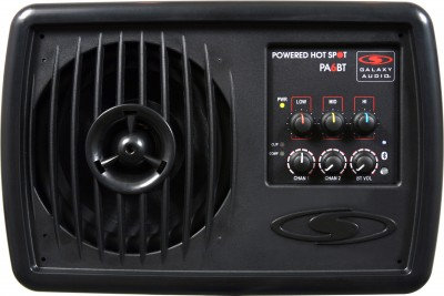 Galaxy Audio PA6BT Powered Compact HotSpot Monitor with Bluetooth PA6BT