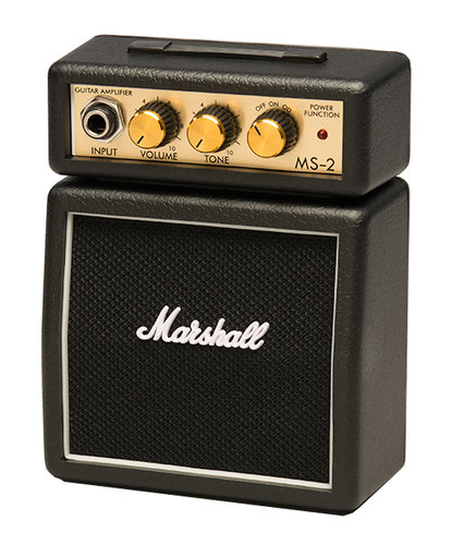 Marshall Amplification MS2 Micro Battery Powered Guitar Amplifier MS2-MARSHALL