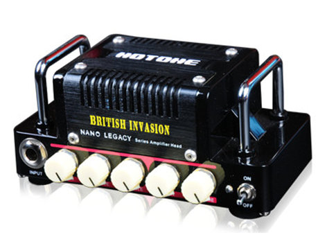 Hotone Nano British Invasion 5W Nano Legacy Series Solid-State Guitar Amplifier Head BRITISH-INVASION