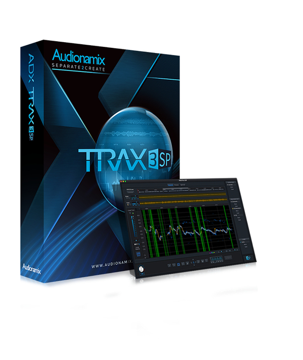 Audionamix TRAX-SP TRAX 3 SP [DOWNLOAD] Automated Speech Separation Software