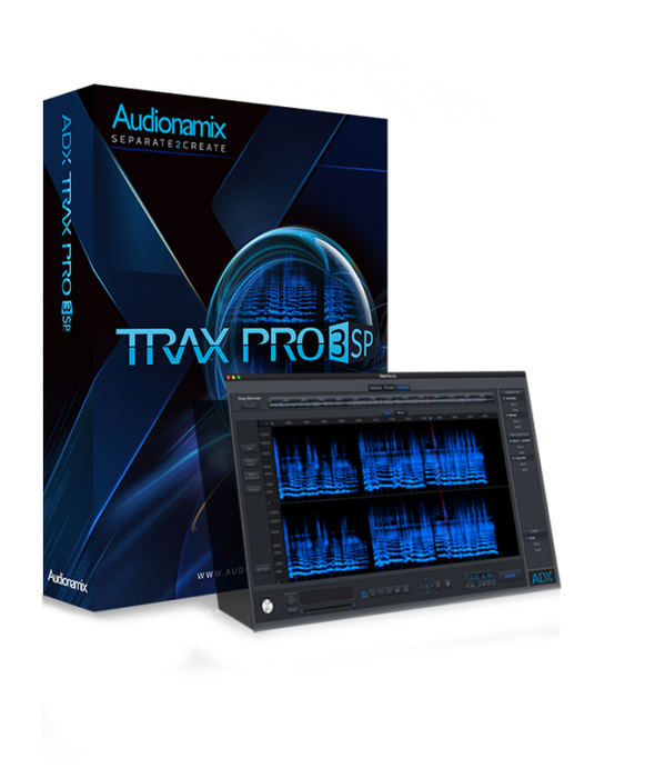 Audionamix TRAX-PRO-SP TRAX Pro 3 SP [DOWNLOAD] Speech Separation And Spectral Editing Software