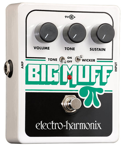 Electro-Harmonix Big Muff Pi with Tone Wicker Distortion/Sustainer Pedal BIG-MUFF-PI-TW