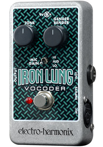 Electro-Harmonix IRON LUNG Vocoder Pedal, PSU Included IRONLUNG