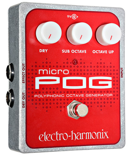 Electro-Harmonix MICRO-POG Polyphonic Octave Generator, PSU Included