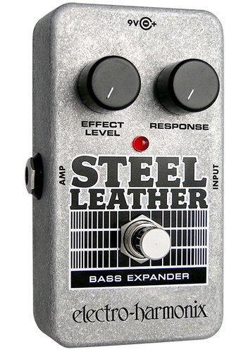 Electro-Harmonix Steel Leather Attack Expander Bass Guitar Effects Pedal STEELLEATHER