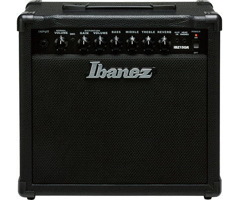 Ibanez IBZ15GR 2-Ch 15W Acoustic Guitar Amplifier IBZ15GR