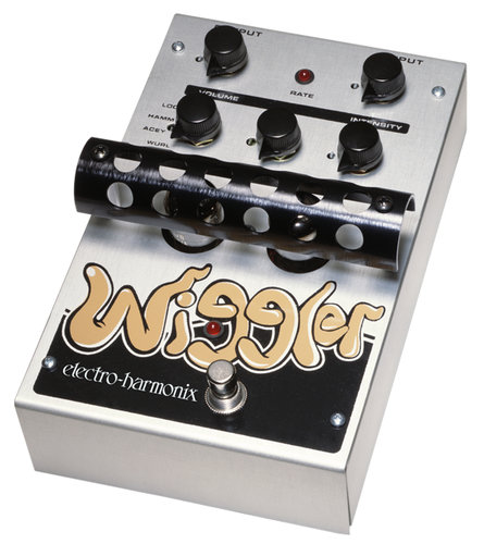 Electro-Harmonix WIGGLER Tube Vibrato/Tremolo Pedal, PSU Included WIGGLER