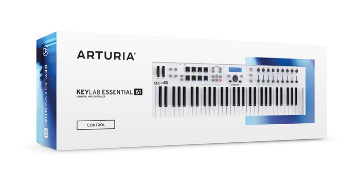 Arturia KeyLab Essential 61 61-key Universal MIDI Controller with Software KEYLAB-61-ESSENTIAL