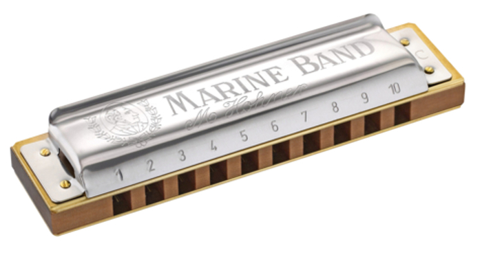 Hohner 1896BL Marine Band Harmonica 1896BL