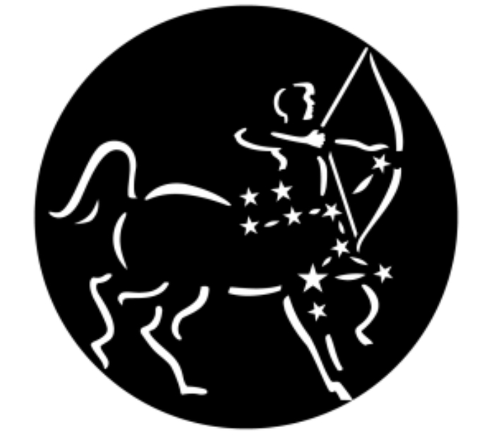 Apollo Design Technology ME-7032 Constellations Sagittarius the Archer Steel Gobo ME-7032