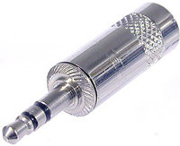 Neutrik NYS231 3.5mm Plug, 3-pole, Metal Housing NYS231