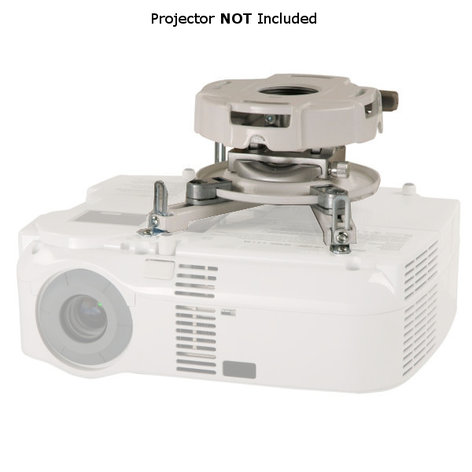 Peerless PRG-UNV-W Universal Precision Gear Projector Mount (White) PRG-UNV-W