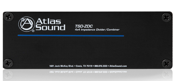 Atlas Sound TSD-ZDC 4 x 4 Impedance Divider/Combiner TSD-ZDC