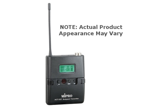 MIPRO ACT-32T Miniature Body Pack Wireless Transmitter ONLY, 6A Version with TA4F Connector ACT32T-6A