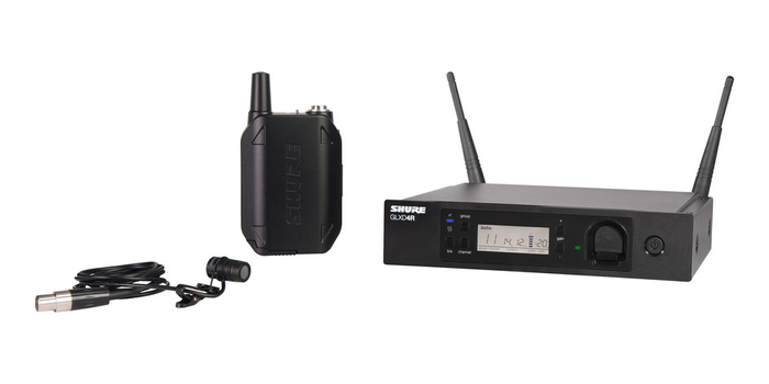 Shure GLXD14R/85-Z2 Digital Wireless System With WL185 Lavalier Mic