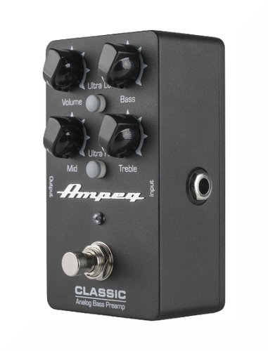 Ampeg Classic Analog Bass Preamp Foot Pedal CLASSIC-AMPEG