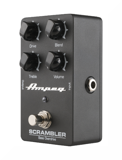 Ampeg SCRAMBLER Bass Overdrive Foot Pedal