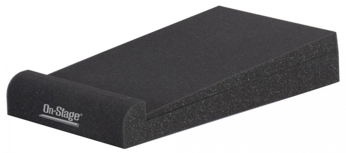 On-Stage ASP3001 Small Foam Speaker Platforms, 2 Bases And 2 Wedges, Black