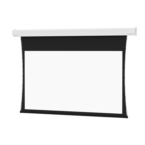 Da-Lite 34492L 69" X 110" Tensioned Cosmopolitan Electrol Da-Mat Projection Screen, LVC