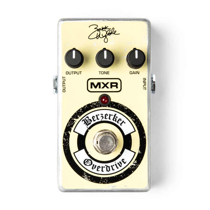 MXR Pedals ZW44 Berzerker Overdrive Guitar Effect Pedal, Overdrive ZW44