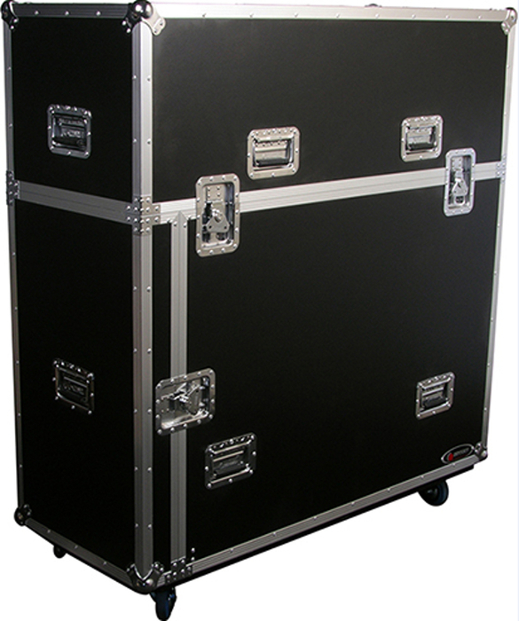 Show Solutions DDRCKIT6PRO Road Case With Wheels For 6 Piece 48"x48" Staging With Riser Kit