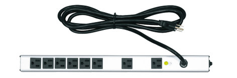 Middle Atlantic PWR-8-V 15A Essex Series Vertical Power Strip With 8 Outlets