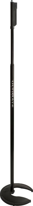 Ultimate Support LIVE-MC-77B Live Retro Series Microphone Stand with One-Handed Height Adjustment, Stackable Weighted Base MC-77B