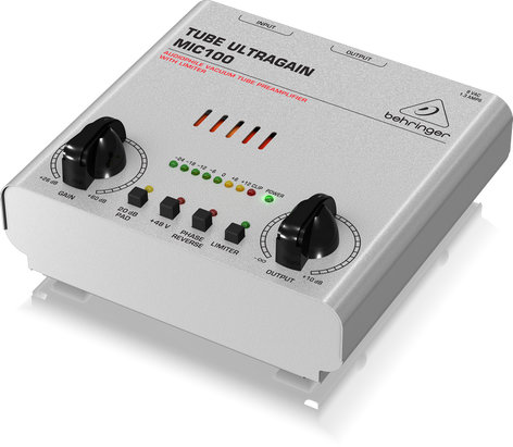 Behringer MIC100 Tube Mic Preamp MIC100