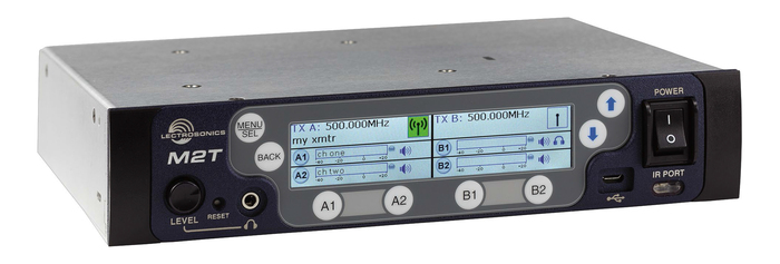 Lectrosonics M2T Wireless IEM And IFB Transmitter With Dante