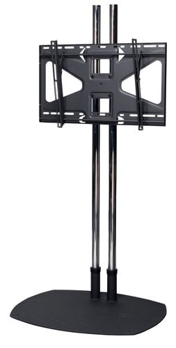 Premier Mounts TS84B-MS2 Low-Profile Floor Stand with 84" Dual Poles and Tilting Mount, for Flat-Panels up to 160 lbs TS84B-MS2