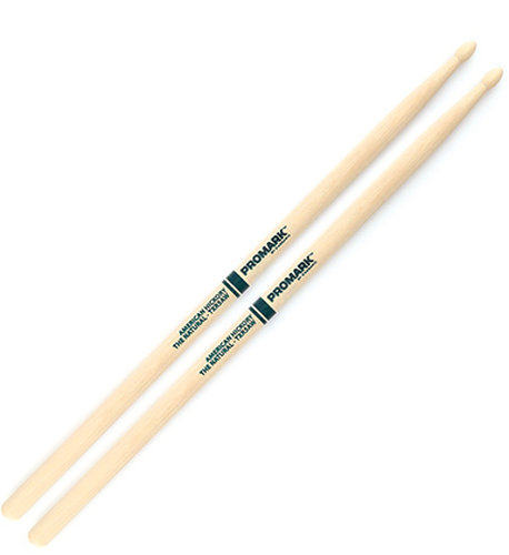 Pro-Mark TXR5AW "The Natural" Hickory 5A Wood Tip Drum Sticks