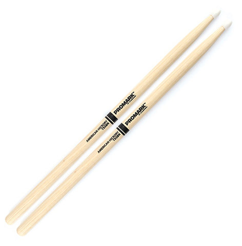 Pro-Mark TX5BN Hickory 5B Nylon Tip Drum Sticks TX5BN