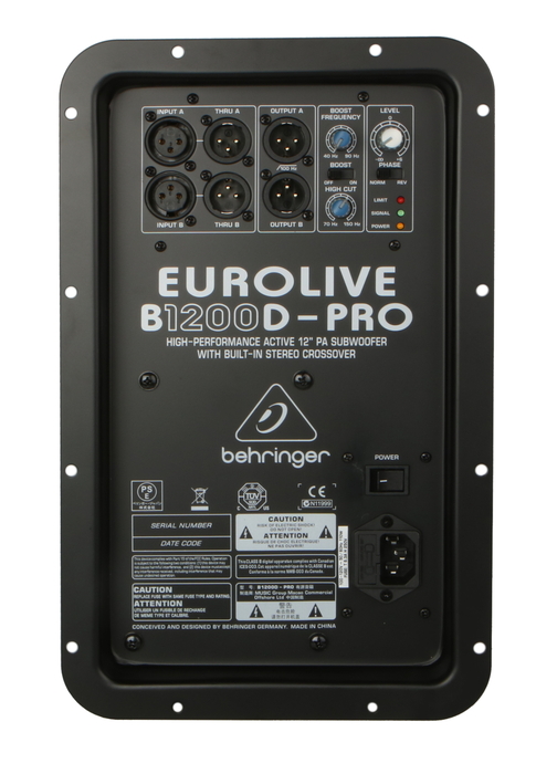 Behringer A09-A9M02-03000 Amp Assembly for B1200D-PRO A09-A9M02-03000